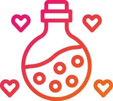 Love Potion Vector Icon Design Illustration