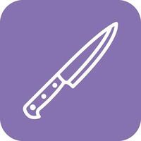 ilustración de diseño de icono de vector de cuchillo