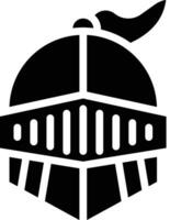 guerrero casco vector icono diseño ilustración