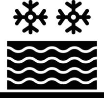 Cold Water Vector Icon Design Illustration