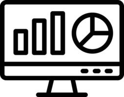 Web analytics Vector Icon Design Illustration