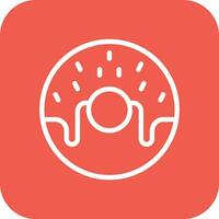 Doughnut Vector Icon Design Illustration