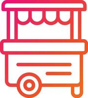 Street food Vector Icon Design Illustration