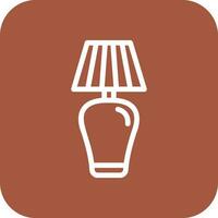 Lamp Vector Icon Design Illustration