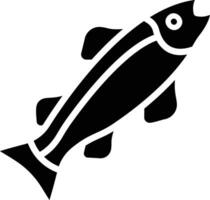 Salmon Vector Icon Design Illustration