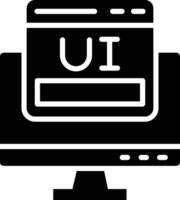 User interface Vector Icon Design Illustration