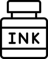 Ink Vector Icon Design Illustration