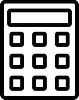 Calculation Vector Icon Design Illustration