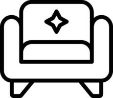 Armchair Vector Icon Design Illustration