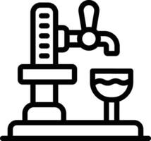 Beer Tap Vector Icon Design Illustration