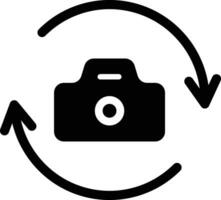 Change camera Vector Icon Design Illustration