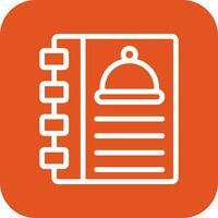 Cookbook Vector Icon Design Illustration