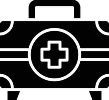 First Aid Kit Vector Icon Design Illustration