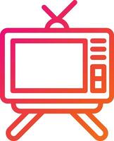 Television Vector Icon Design Illustration