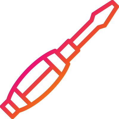 Screwdriver Vector Icon Design Illustration