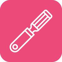 Chisel Vector Icon Design Illustration