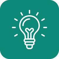 Light bulb Vector Icon Design Illustration