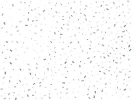 Light silver Rectangular glitter confetti background. White festive texture. vector