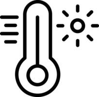 Temperature Vector Icon Design Illustration