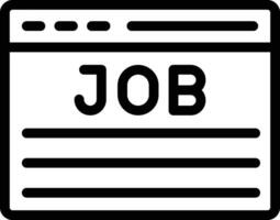 Job Vector Icon Design Illustration