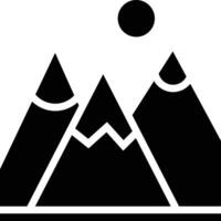 Mountain Vector Icon Design Illustration