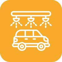 Car wash Vector Icon Design Illustration