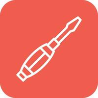 Screwdriver Vector Icon Design Illustration