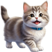 A sketch of a Munchkin cat. AI-Generated. png