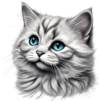 A sketch of a Munchkin cat. AI-Generated. png