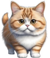 A sketch of a Munchkin cat. AI-Generated. png