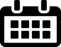 Calendar schedule icon symbol vector image. Illustration of the modern appointment reminder agenda symbol graphic design image