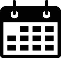 Calendar schedule icon symbol vector image. Illustration of the modern appointment reminder agenda symbol graphic design image