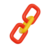 Chain 3D Icon png