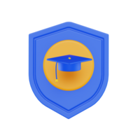 Study Privacy 3D Icon png