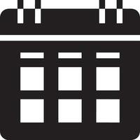 Calendar schedule icon symbol vector image. Illustration of the modern appointment reminder agenda symbol graphic design image