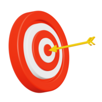 Target Board 3D Icon png