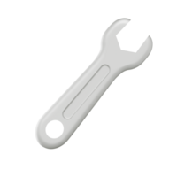 llave inglesa 3d icono png