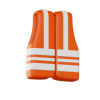 Life Jacket 3D Icon png