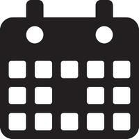 Calendar schedule icon symbol vector image. Illustration of the modern appointment reminder agenda symbol graphic design image