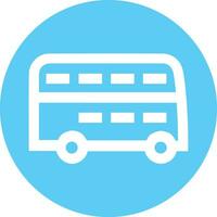 Bus transportation symbol icon vector image. Illustration of the silhouette bus transport public travel design image