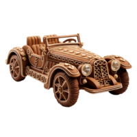 Gingerbread Roadster Realistic Ai Generative png