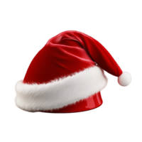 Père Noël claus Noël chapeau ai génératif png