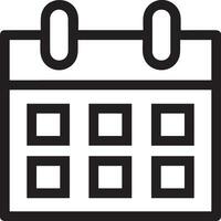 Calendar schedule icon symbol vector image. Illustration of the modern appointment reminder agenda symbol graphic design image