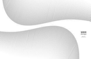 Abstract Pattern background, vector template for your ideas, monochromatic lines texture, waved lines texture. Technology wallpaper.