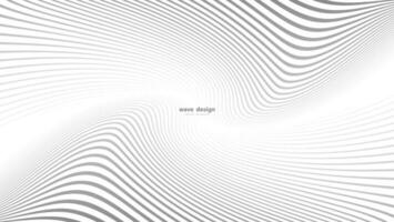 Abstract warped Diagonal Striped Background. Vector curved twisted slanting, waved lines pattern. Brand new style for your business design