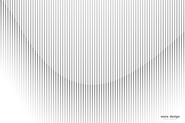 Abstract Pattern background, vector template for your ideas, monochromatic lines texture, waved lines texture. Technology wallpaper.