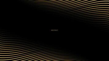 Abstract gold luxurious wave line background - simple texture for your design. gradient background. Modern decoration for websites, posters, banners, EPS10 vector