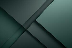 Simple dark green background, empty space for design photo