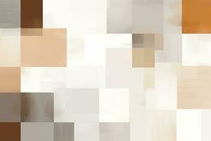 Abstract geometric gray brown background, blocks, cubes, square photo