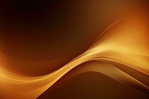 Simple dark brown background, wavy lines, gradient, glow photo